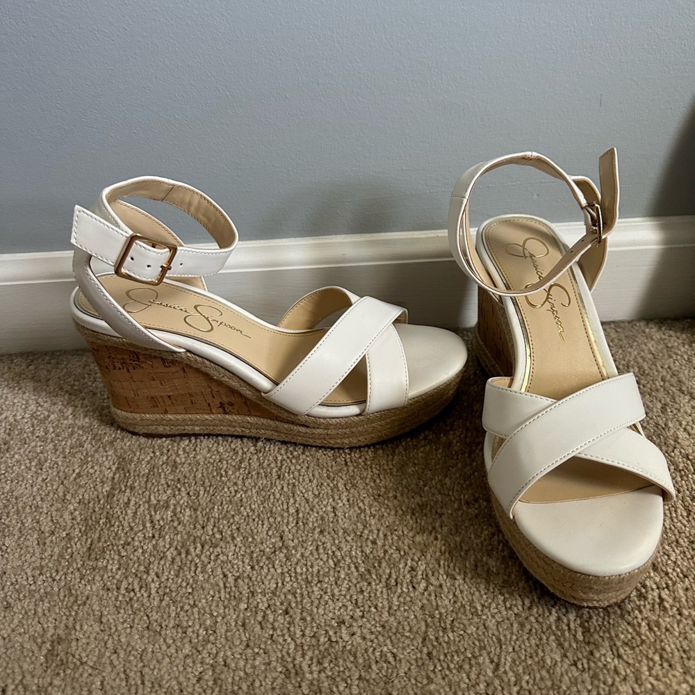 Jessica Simpson wedges